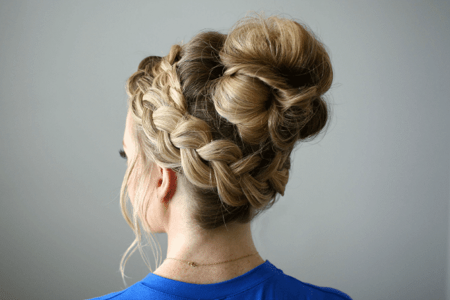 Braided Top-Knot
