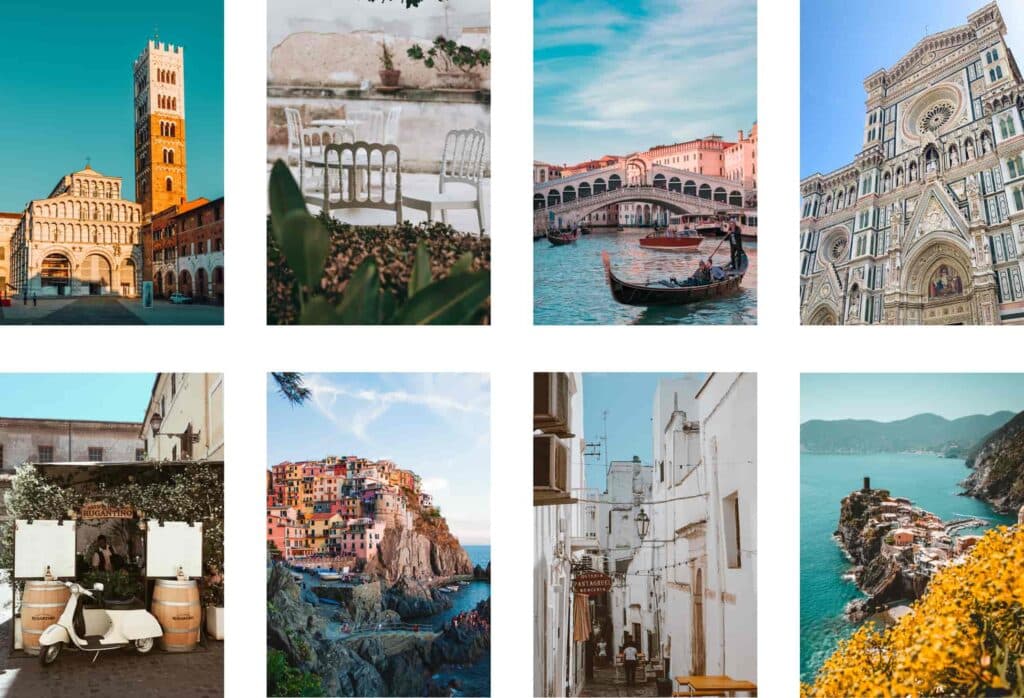 Explore the Italian Cities