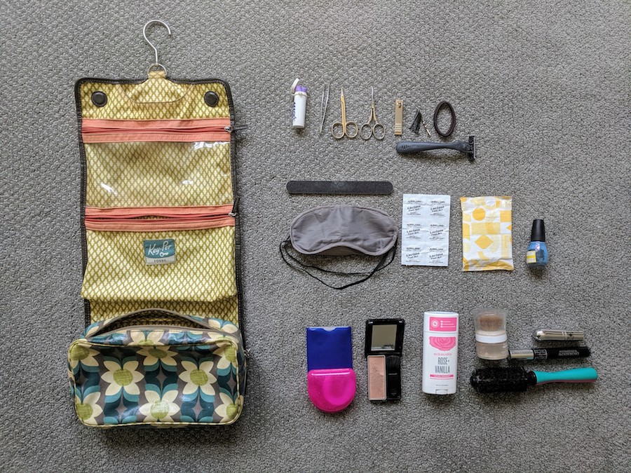 Toiletries and Personal Care in the List of Travel Essentials for Women