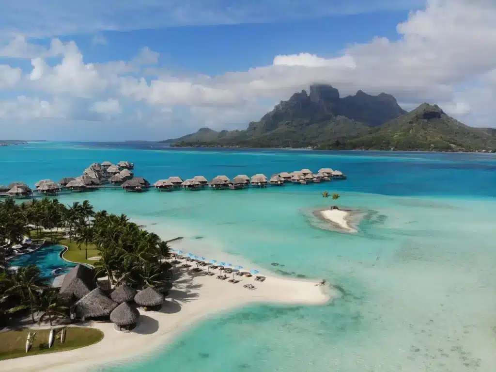 A view of French polynesia Island