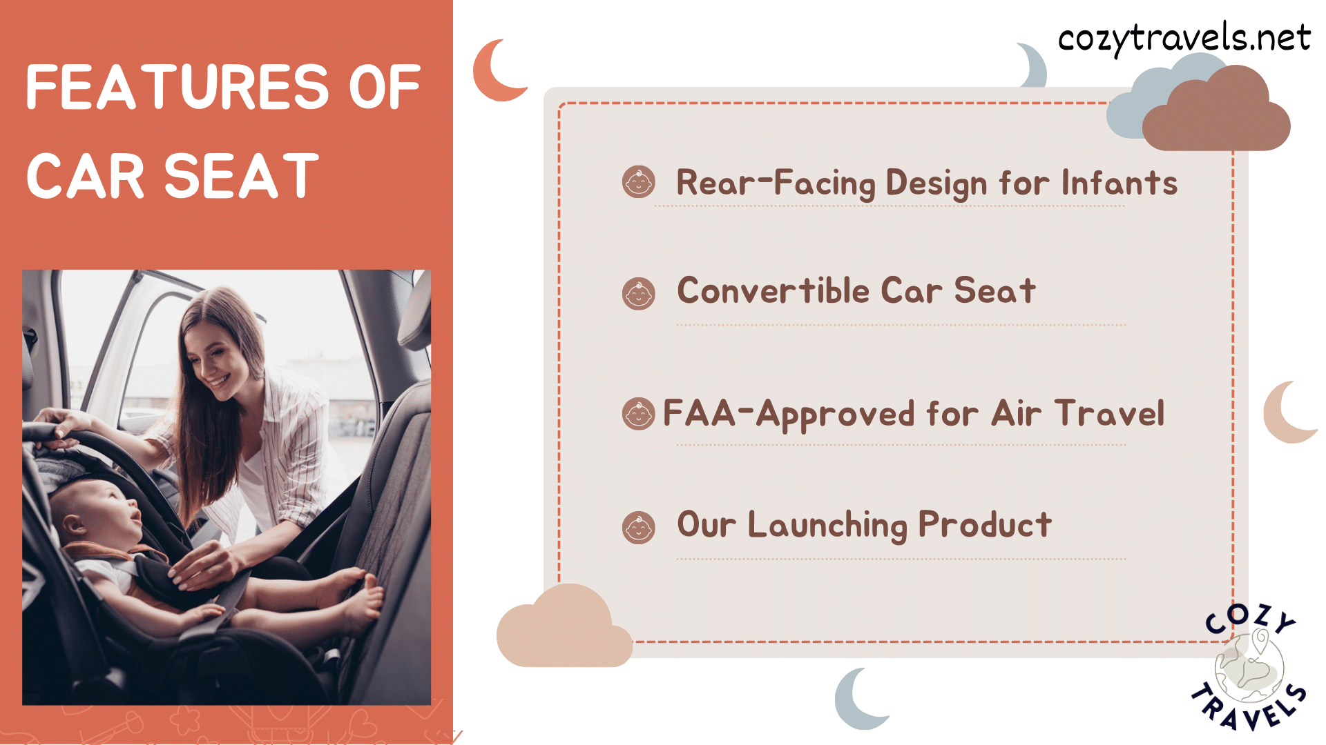 Key Features of car seat 