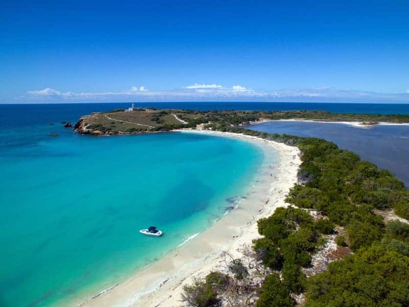 a beach view of puerto rico