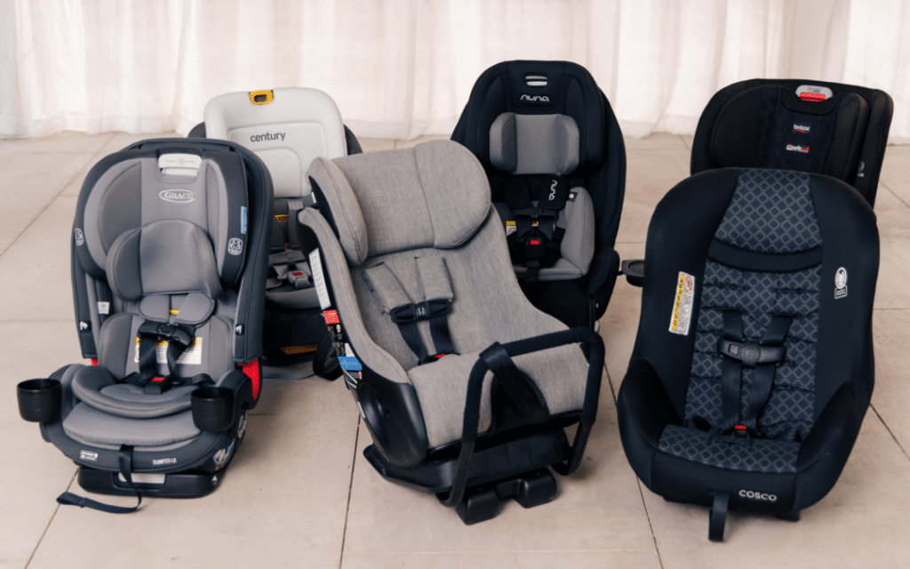 different types of car seats for toodlers