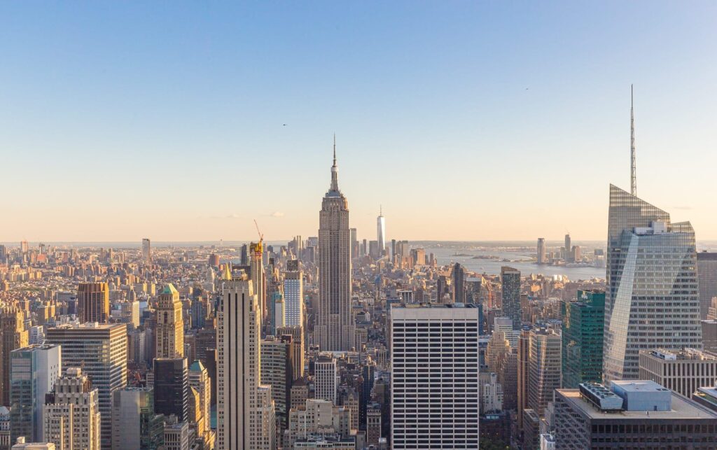 Top of the Rock Rockefeller Centre New York