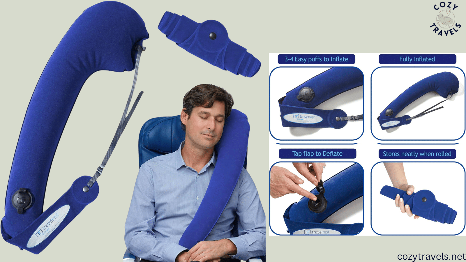 Travelrest Ultimate Travel Pillow