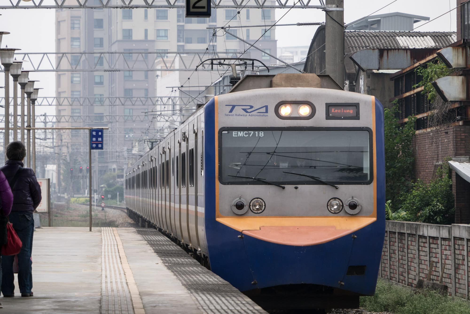 a train in taiwan