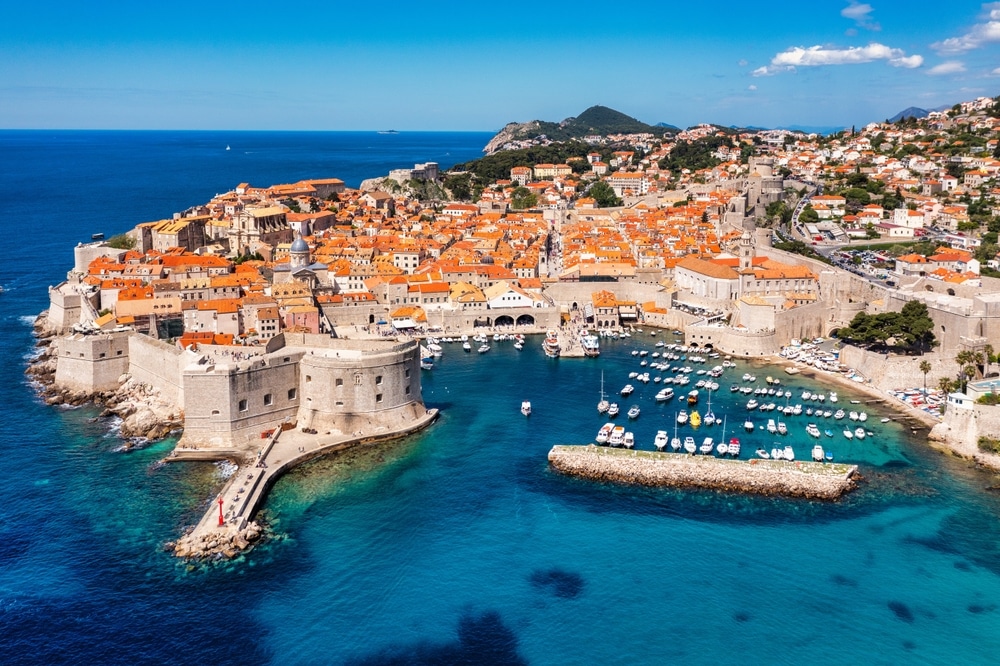 Dubrovnik A City In Southern Croatia Fronting The Adriatic Sea