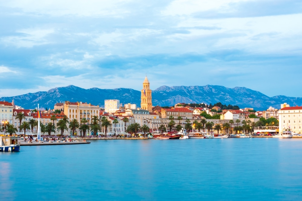 View Of Bell Tower In Split Croatia Unesco World Heritage